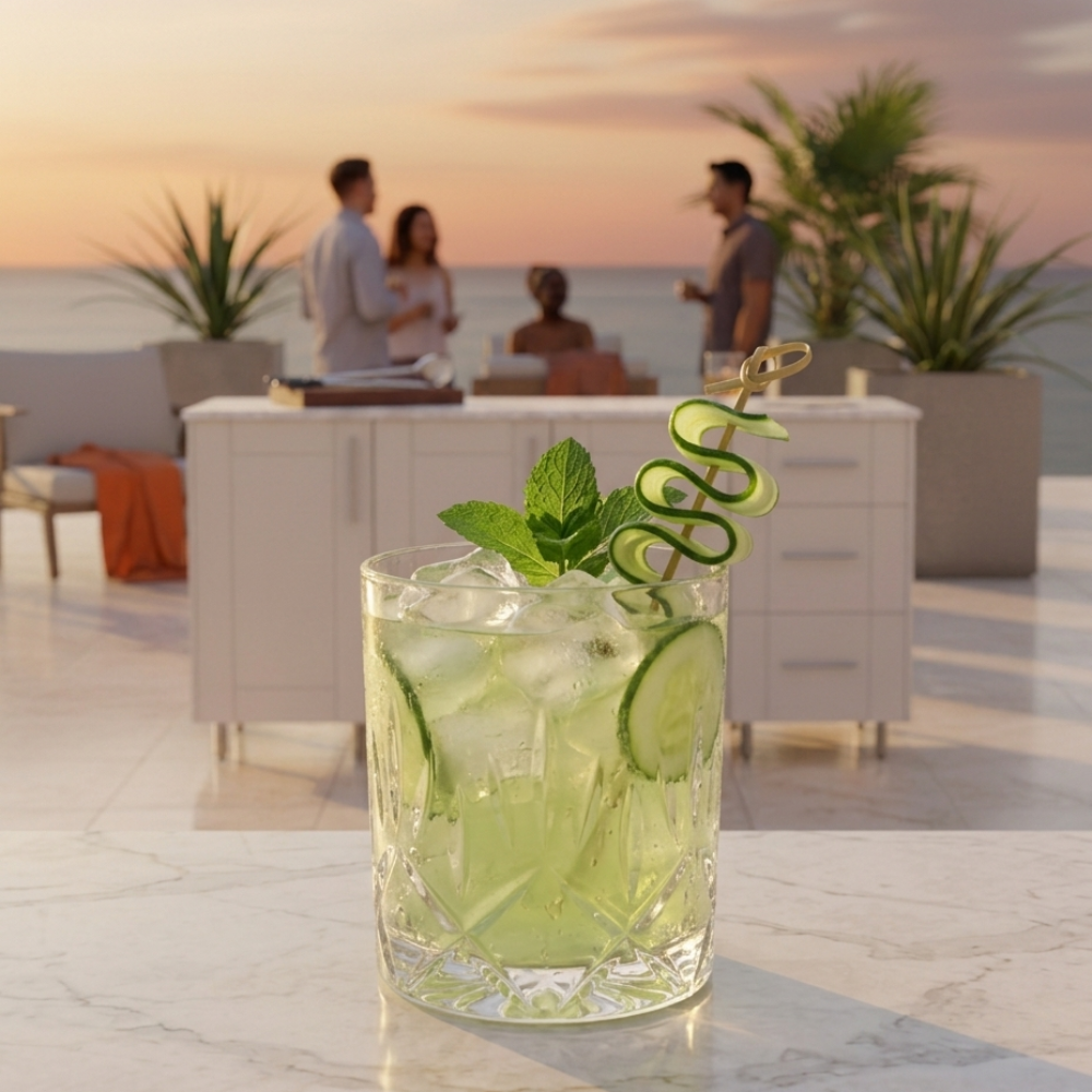 The Cucumber Gin Smash