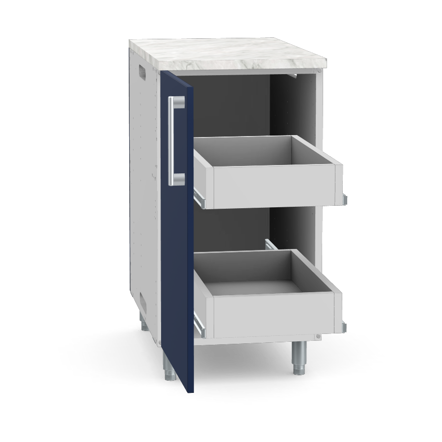 2 Roll-out trays